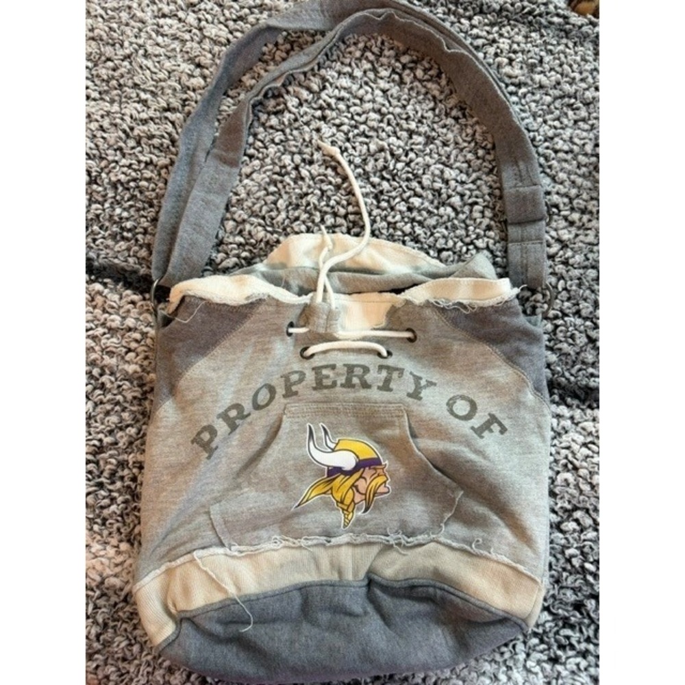 Women's Little Earth Minnesota Vikings Hoodie Purse